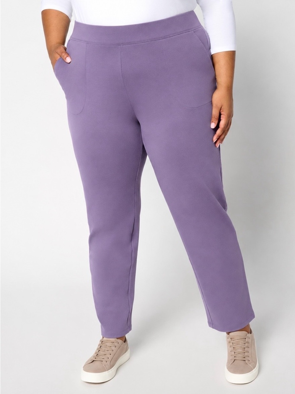 Denim & Co. Regular EasyWear French Terry Pant XL New A671472